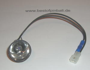 Lamp Socket - Control lamp reflect w/2pin Cable (Williams)